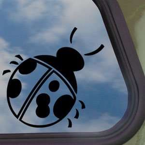  Lady Bug Ladybug Black Decal Car Truck Window Sticker 