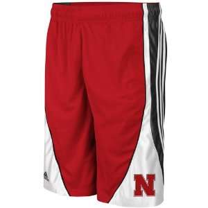  adidas Nebraska Cornhuskers Youth Scarlet Court Basketball 