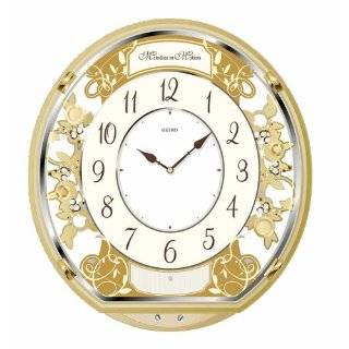  Seiko Melodies in Motion Musical Wall Clock with 12 