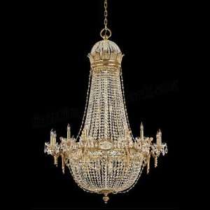  Nulco Lighting Chandeliers 117 24 03 SLB Soft Lustre Brass 