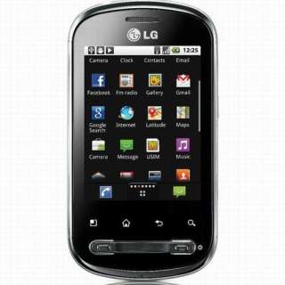   LG OPTIMUS ME P350 BLACK UNLOCKED ANDROID PHONE B 411378213273  