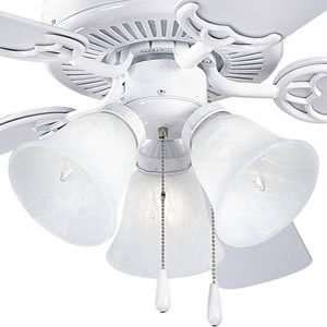  Air Pro Transitional White Ceiling Fan Light Kit Progress 