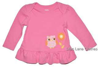 Gymboree Bright Owl Pink Fleece Hoodie Pants Shirt U PICK NWT  