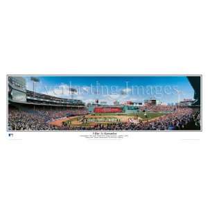 Framed Rob Arra Mini Panoramic Boston Red Sox A day to Remember Ring 