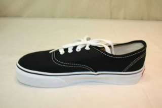 New VANS Authentic Black Shoes Youth 2  