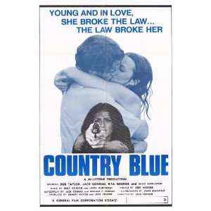 Blue Movie Poster (27 x 40 Inches   69cm x 102cm) (1975)  (Dub Taylor 