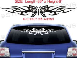 single color vinyl graphic. Winning buyer may choose Butterfly Design 