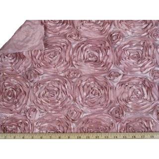  60 Wide Minky Cuddle Dimple Dot Paris Pink Fabric By The 
