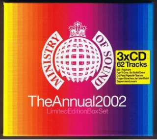 Ministry of Sound   The Annual 2002.(3 x CD)(2001).  