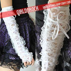 SALES Gothic Lolita Cosplay Glove #001 BB **white  
