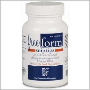  DVM Free Form Snip Tips   Cats and Smal Dogs   60 capsules 