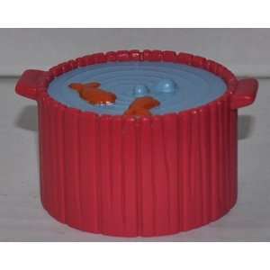 Little People Red Barrel of Fish   Replacement Figure   Classic Fisher 