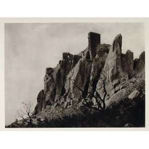  1927 Castle Ruin Les Baux de Provence France Hurlimann 