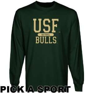  South Florida Bulls Custom Sport Long Sleeve T shirt 