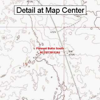   Map   Pahvant Butte South, Utah (Folded/Waterproof)