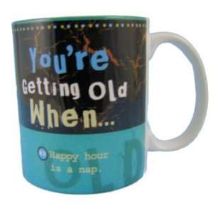 Over The Hill Mug Youre Getting Old When #9  Kitchen 