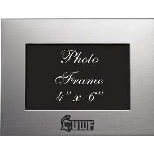 University of West Florida   4x6 Brushed Metal Picture Frame   Silver 