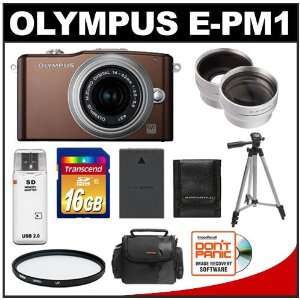  Wide Angle & Telephoto Lenses + Accessory Kit (Refurbished by Olympus