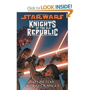  Star Wars Knights of the Old Republic Volume 3 Days of 