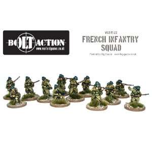  Bolt Action 28mm Early War French Squad Toys & Games