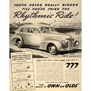  1939 Ad Oldsmobile Sedan General Motors Automobile Car 