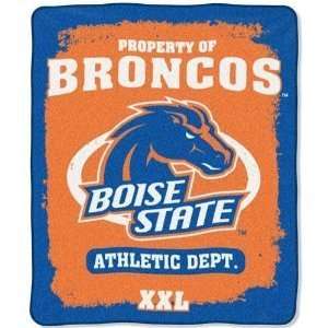  Boise State Broncos Ncaa Property Of Micro Raschel 
