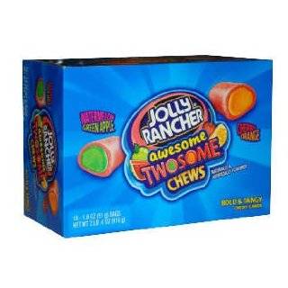 Jolly Rancher Awesome Twosome Fruit Chews, 6.5 Ounce Bags (Pack of 12 
