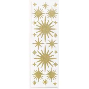  Martha Stewart Crafts   Holiday   Glitter Stickers   Stars 