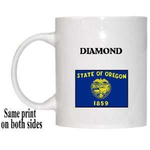  US State Flag   DIAMOND, Oregon (OR) Mug 