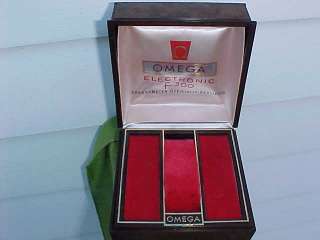 Vintage Omega Electronic F 300 Chronometer Watch Box  