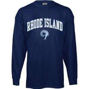 Rhode Island Rams Navy Perennial Long Sleeve T Shirt  