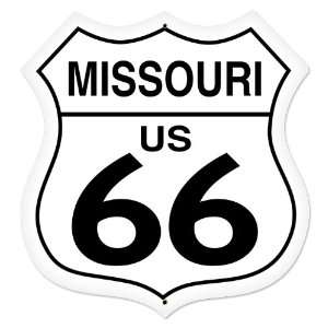  Missouri Route 66 Metal Sign