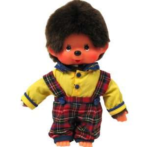  Monchhichi Boy in Yellow and Jump Suit Toys & Games