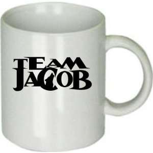 Team Jacob Howling Wolf Custom Ceramic Coffee Cup