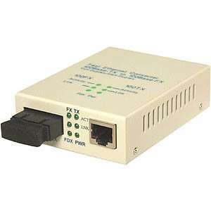  SIIG Fast Ethernet Media Converter. FIBER OPTIC CONVERTER  SC FAST 
