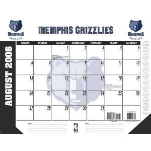  Memphis Grizzles NBA 2006 2007 Academic/School Desk 