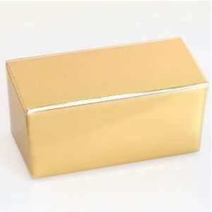 Gold Small Ballotin Favor Box (2 5/8in. L x 1 1/4in. W x 1 1/4in. H 