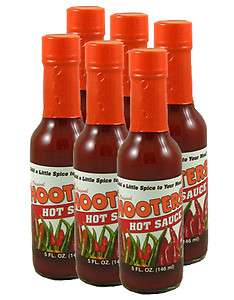 Hooters Hot Sauce 6 Pack   3 Flavor Choices  