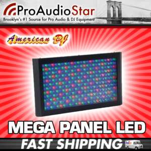American DJ Mega Panel LED Pro Lighting  PROAUDIOSTAR  