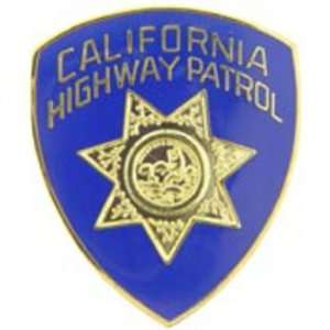  California Highway Patrol Patch Pin 1 5/8 Arts, Crafts 