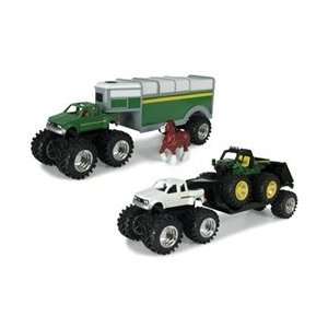   37689 ERTL John Deere Monster Pickup Haulers(1 only) Toys & Games