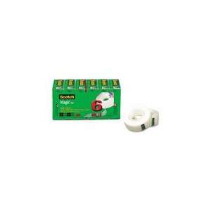  Tape,3/4x1000 6pk,Cr