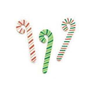  Candy Cane Magnets   Set of 3