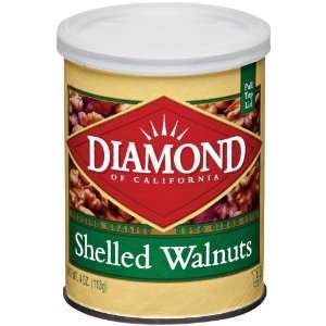 Diamond Shelled Can Walnuts, 4 Ounce Grocery & Gourmet Food