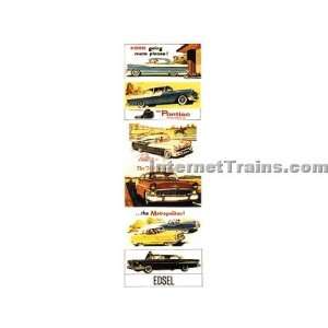  Blair Line N Scale 1950s Cars #1 Billboard signs (6 per 