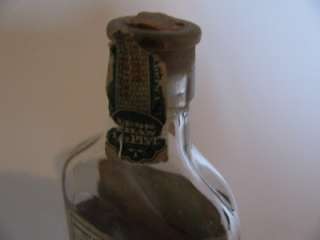 EARLY RARE DATED1950 OLD FITZGERALD BOURBON BOTTLE   MINI  