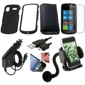  7in1 Accessory Case Charger Holder For Samsung Focus Cell 