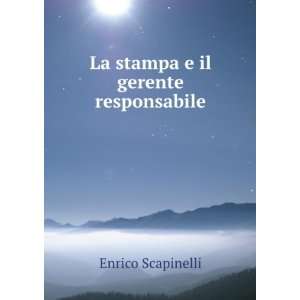  La Stampa E Il Gerente Responsabile (Italian Edition 