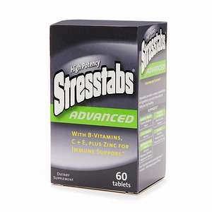 Stresstabs High Potency Stress Formula Advanced, 60 ea  
