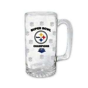  Pittsburgh Steelers Super Bowl XLIII Champs Etched Mug 